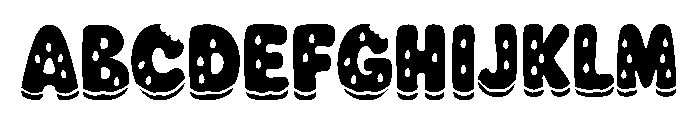 Watermelon Splash Color Font UPPERCASE