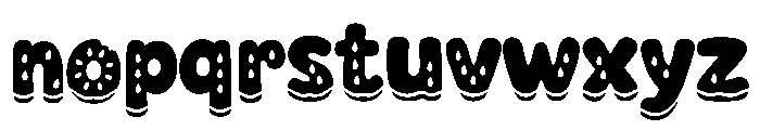 Watermelon Splash Font LOWERCASE
