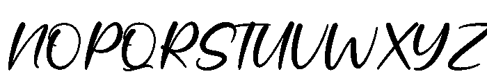 Waterside Font UPPERCASE