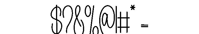 Watheve Font OTHER CHARS