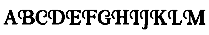 Watking Font UPPERCASE