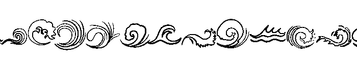 Wave Doodle FONT