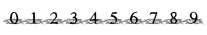 Wave Sea Summer Font OTHER CHARS