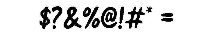 Wave on Earth Font OTHER CHARS