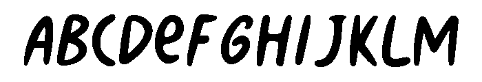 Wave on Earth Font UPPERCASE
