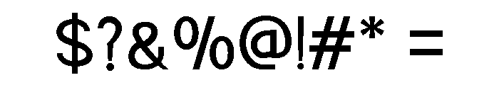 Wavecore Regular Font OTHER CHARS