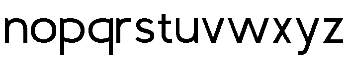 Wavecore Regular Font LOWERCASE