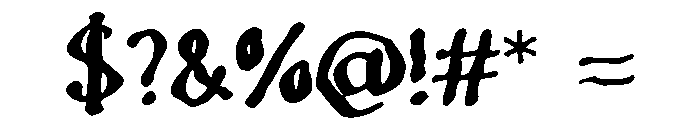 Wavelength_Echo Font OTHER CHARS