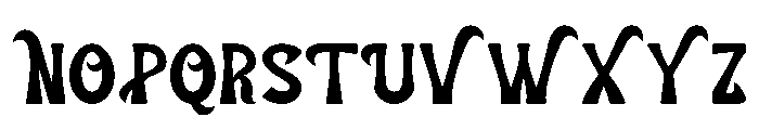 Waves Beach Regular Font UPPERCASE