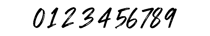 Wavy Brick Font OTHER CHARS