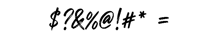 Wavy Brick Font OTHER CHARS