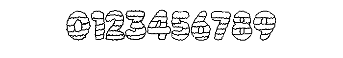Wavy Fluffy Cloud By Sq Regular Font OTHER CHARS