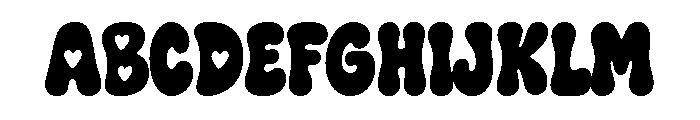 Wavy Riot Regular Font UPPERCASE