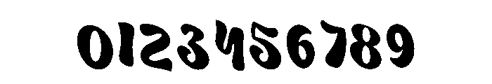 Wavy Stacker Flag Font OTHER CHARS