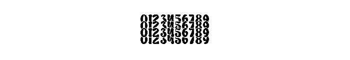 Wavy Stacker Soft Three Font OTHER CHARS