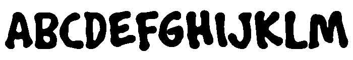 Wavy Wishper Font UPPERCASE