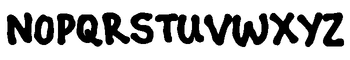 Wavy Wishper Font UPPERCASE