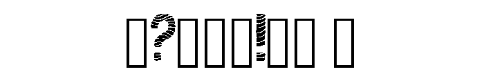 Wavy Zebra By Squeeb Cr Regular Font OTHER CHARS