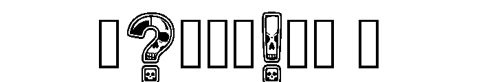Wayde Regular Font OTHER CHARS