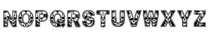 Wayde Regular Font LOWERCASE