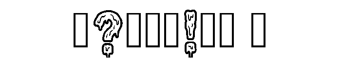 Wayne Regular Font OTHER CHARS