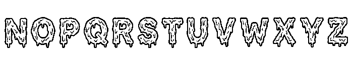 Wayne Regular Font LOWERCASE