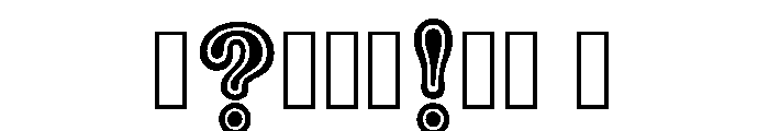 Wayneford Regular Font OTHER CHARS