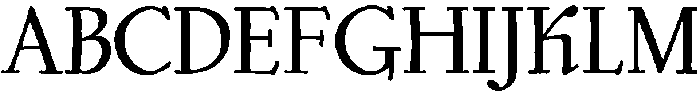 WAGNER 1941 Regular otf (400) Font UPPERCASE
