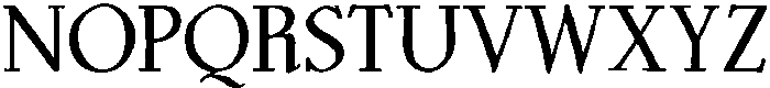 WAGNER 1941 Regular otf (400) Font UPPERCASE