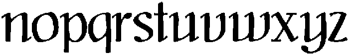 WAGNER 1941 Regular otf (400) Font LOWERCASE