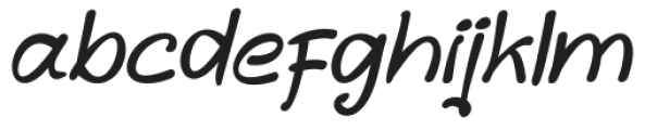 WALK YOU Regular otf (400) Font LOWERCASE