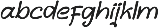 WALK YOU Regular ttf (400) Font LOWERCASE