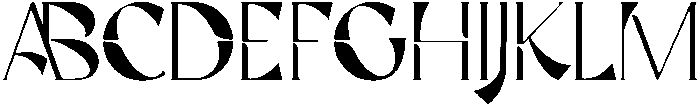 WANDERLUST Regular otf (400) Font UPPERCASE
