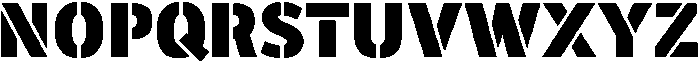 WARFIELD Black otf (900) Font UPPERCASE