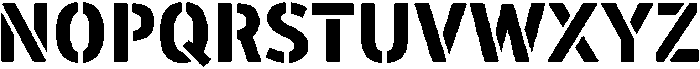 WARFIELD Bold otf (700) Font UPPERCASE