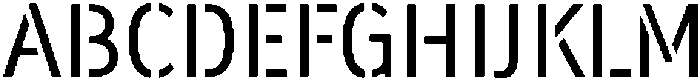 WARFIELD Regular otf (400) Font UPPERCASE