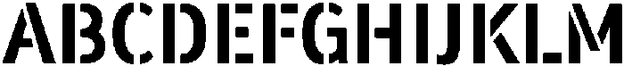 WARFIELD Semi Bold otf (600) Font UPPERCASE