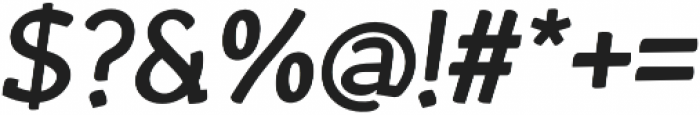 Wacca Bold Italic otf (700) Font OTHER CHARS