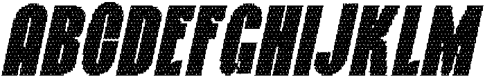 Wadeline Disco Italic otf (400) Font UPPERCASE