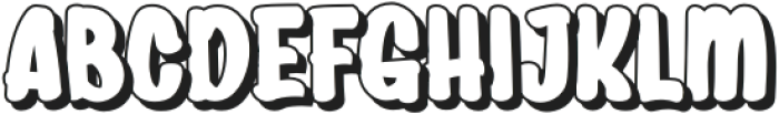 WaferTrick-shadow otf (400) Font UPPERCASE
