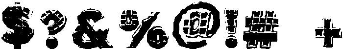 Waffle-Drip Regular otf (400) Font OTHER CHARS