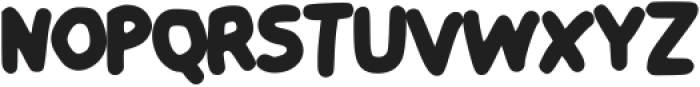 Waffly Regular otf (400) Font UPPERCASE