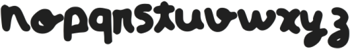 Waffly Regular otf (400) Font LOWERCASE