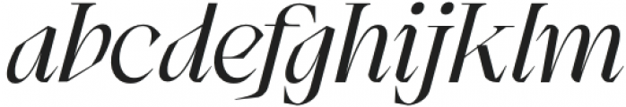 Wagon-Italic otf (400) Font LOWERCASE