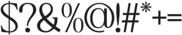 Wahiyang-Regular otf (400) Font OTHER CHARS