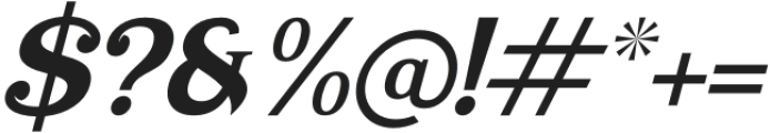 Waildesh Italic otf (400) Font OTHER CHARS