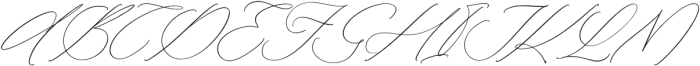 Waittelian Grolinda Italic otf (400) Font UPPERCASE