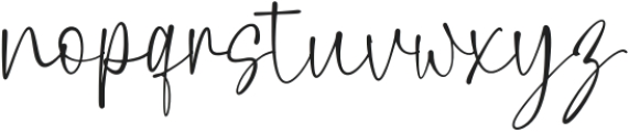 Waitting For Love Regular otf (400) Font LOWERCASE