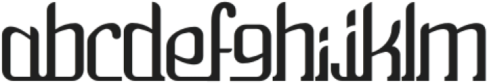 Wako otf (400) Font LOWERCASE