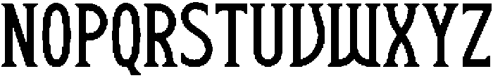 Wakorin Condensed otf (400) Font UPPERCASE